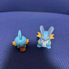 ポケモン 指人形 フィギュア 2体セット　ミズゴロウ　ラグラージ