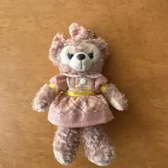 ディズニー　ダッフィー　シェリーメイ　ぬいぐるみバッチ