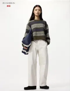 完売　UNIQLO × JW ANDERSON 2025aw カーブパンツ XL