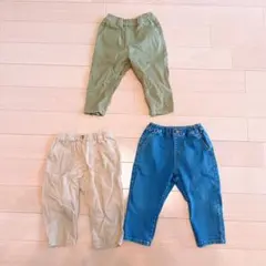 UNIQLO Samansa Mos2 Lagom パンツ　ボトムス 3着セットのサムネイル