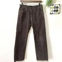 【グリーンレーベルリラクシング】 メンズ コーデュロイパンツ S ブラウン