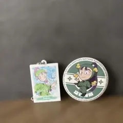 忍たま乱太郎　立花仙蔵ぱしゃこれキーホルダーと缶バッジ