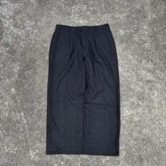 00s Calvin Klein ウールスラックス ワイドパンツ タック