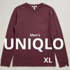 UNIQLOユニクロ長袖カットソー ポケット付きXL