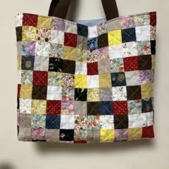パッチワークトートバッグ