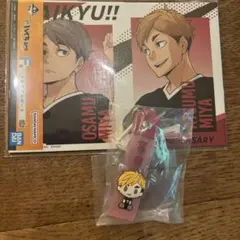 ハイキュー 一番くじ 宮侑　アクスタ メモリアルボード ぽこっとちゃーむ