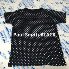 Paul Smith BLACK ドット柄 Tシャツ　黒　Mサイズ