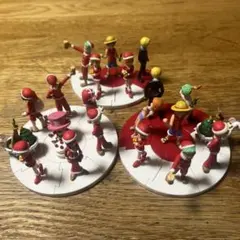 【ONE PIECE フィギュアセット】コカ・コーラコラボ＆クリスマス限定