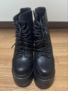 18cm シークレットシューズ 淘宝網 厚底ブーツ タオバオ コスプレ L