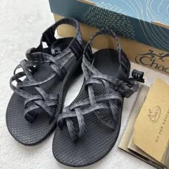 チャコChaco ZX2 CLOUD サンダル ブラック系　22cm 新品のサムネイル