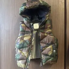 Zara BabyBoy 迷彩 ダウンベスト 12/18ヶ月(86センチ)