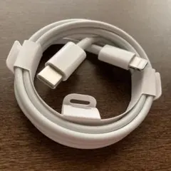 Apple iPhone USB-C to Lightningケーブル ホワイト