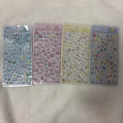 正規品　しずくちゃん　ボンボンドロップシールミニ　4種セット　コンプリート