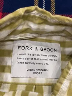 美品 urban research doors アーバンリサーチ チェックシャツ