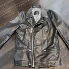 UNDERCOVER ブラック ライダースジャケットのサムネイル