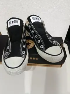 CONVERSE ALL STAR ブラック スリッポンスニーカー
