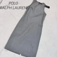 【新品未使用タグ付】ポロラルフローレン ワンピース ノースリーブ 千鳥格子