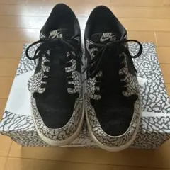 NIKE JORDAN 1 RETRO LOW OG Black Cement