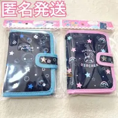 ぷくぷくあわわちゃん うさちゃん シールバインダー デニム 平成レトロ