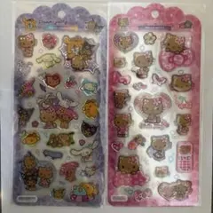 ドロップジェリーシール キティちゃん サンリオ 日焼け2種 セット