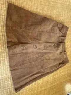 earth コーデュロイ Aラインスカート Sサイズ