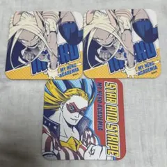 僕のヒーローアカデミア ヒロアカ 原画展 アートコースター ミルコ ストライプ