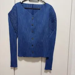 2025年　PLEATS PLEASE MERRY BICOLOR カーディガン 2025年 PLEATS PLEASE MERRY BICOLOR カーディガン - メルカリ