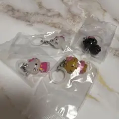 ハローキティ めじるしチャーム 小悪魔日焼けお花チャーミー