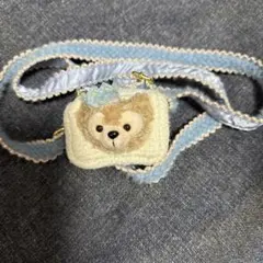 【正規品】ダッフィー　バースデー　スマホクリップバッグストラップ　上海ディズニー