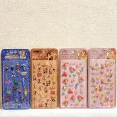 ぷくぷくシール ディズニー トイストーリー チップとデール プリンセス 4点