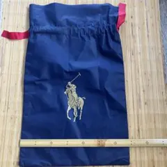 Ralph Lauren 不織布ネイビー ショップ袋