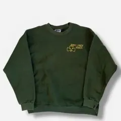 【ま】90’s USA製 ビンテージ 刺繍 スウェット