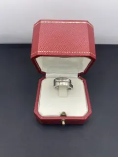 a*4様 CARTIER カルティエ タンクリング 18K ダイヤ0.25ct - メルカリ