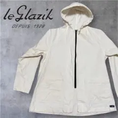 LE GLAZIK ルグラジック フード付きジャケット 白Bshop フランスのサムネイル