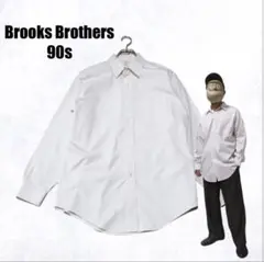 Brooks Brothers 90s レギュラーカラーシャツ　ホワイト　白