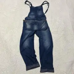 希少JOHNBULL　エプロンポケット付き　インディゴデニム オーバーオールのサムネイル