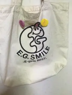 E.G. SMILE E-girls Best 特典 トートバッグ