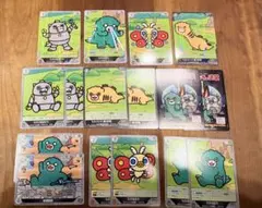 ♥︎美品♥︎ゴジラカードゲーム ちびゴジラの逆襲16枚 逆襲の怪獣大決戦G 内P4枚