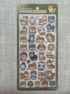 は*ん様 正規品　和柄　芝犬　ボンボンドロップシール　ボンドロ　クーリア