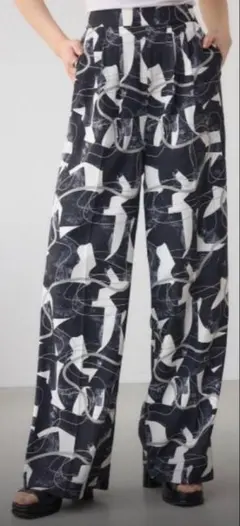 AZUL BY MOUSSY フロントタックイージーワイドパンツ