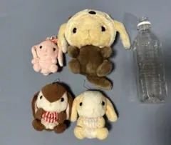 うさぎ　ぽてうさろっぴー　ぬいぐるみ まとめ売り 4体セットのサムネイル