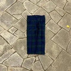 Italy製　80s vintage チェックパンツ　スラックス　メンズ