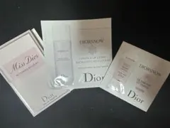 DIOR 試供品 3点セット
