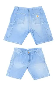 Carhartt WIP デニムショートパンツ ライトブルー 32のサムネイル