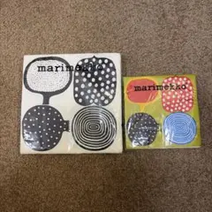 marimekko マリメッコ ペーパーナプキン コンポッティ　2種セットのサムネイル