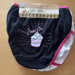 GIRLS' SHORTS 140cm 2枚組 スイーツ柄