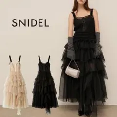 スナイデル チュールティアードボリュームドレスのサムネイル