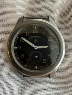 2026年最新】CYMA 文字盤カラー：ブラック メンズ 腕時計(クォーツ)の