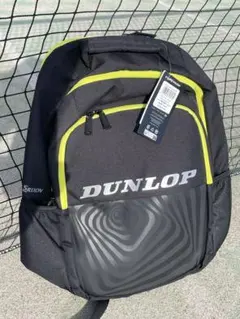 DUNLOP テニスラケットバッグ ブラック/イエロー