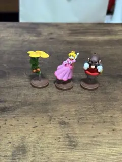 チョコエッグ　スーパーマリオワンダー　ピーチ ヨッシー　ドリルマリオ　セット